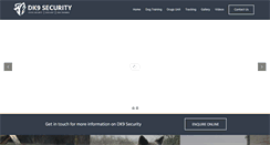 Desktop Screenshot of dk9security.co.uk